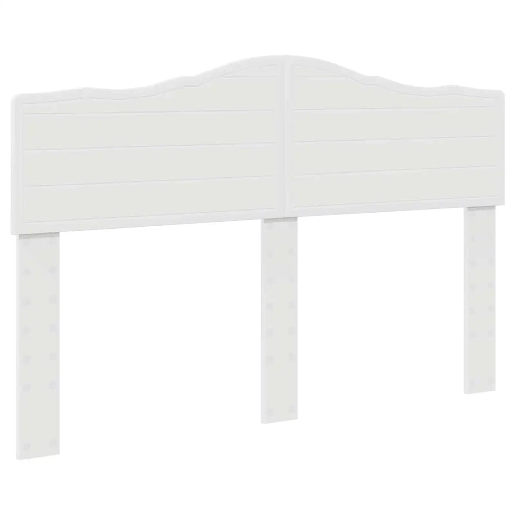 Struttura del letto-Giroletto-Rete del Letto Bianco 140 x 190 cm Pino massello 963267