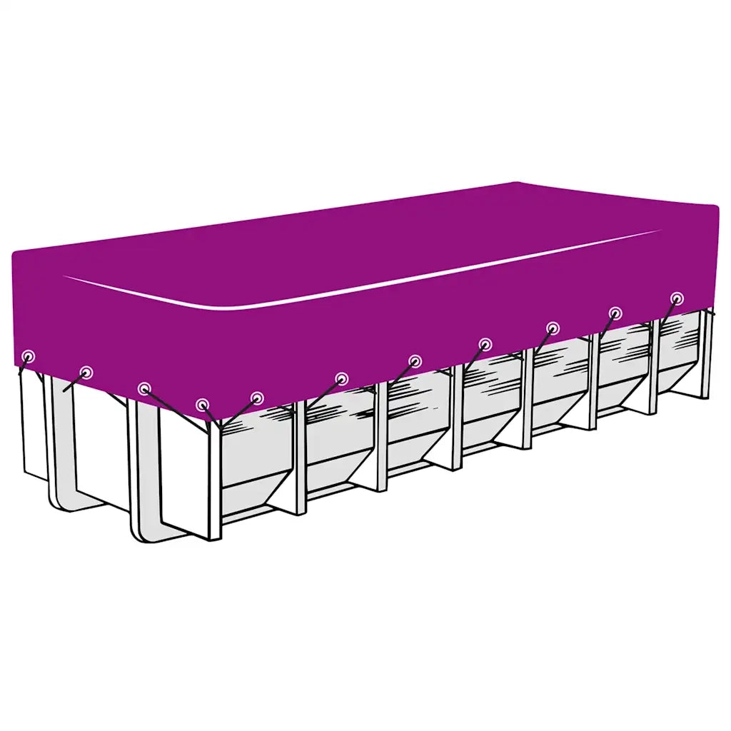 Rete per Container in HDPE 4x9 m Nera 145005