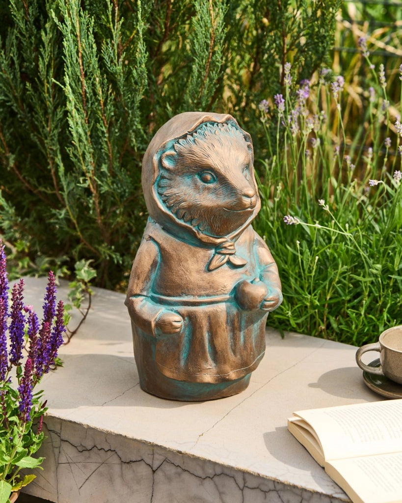 Statuetta decorativa in MgO Riccio Decorazione da giardino Marrone Decorazione per interni esterni Soggiorno