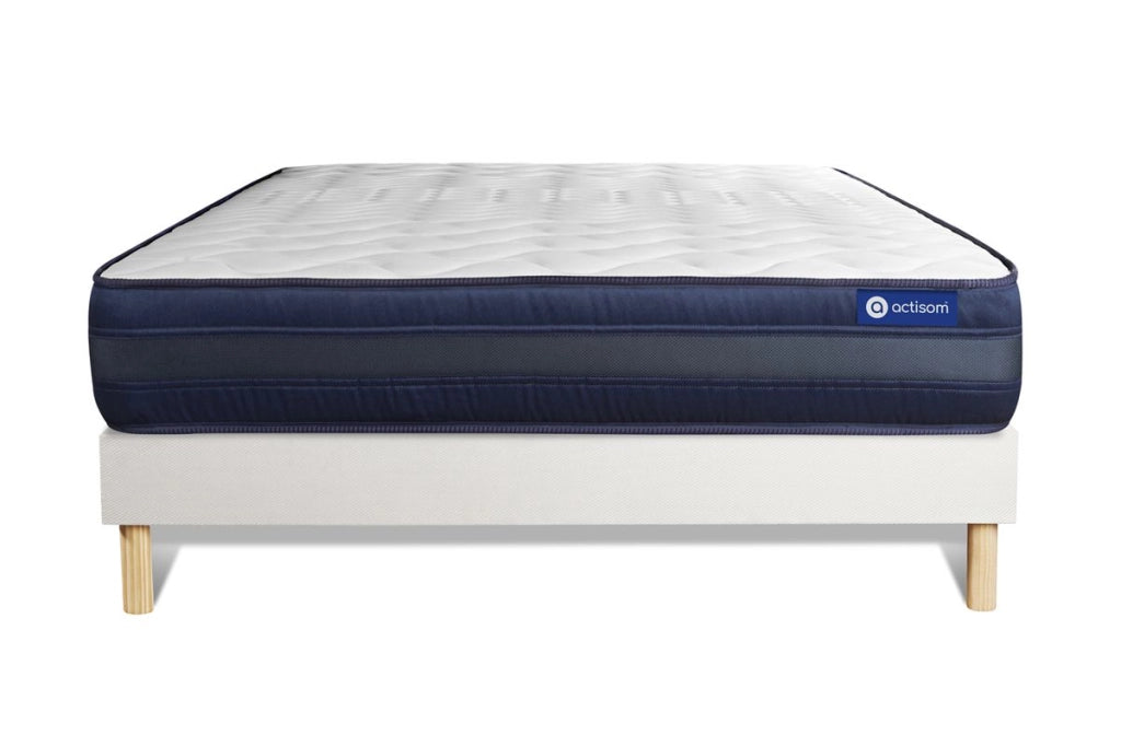 Kit rete e materasso Actiflex tech 120x210cm - Spessore : 24cm - Molle insacchettate e memory foam- molto rigido