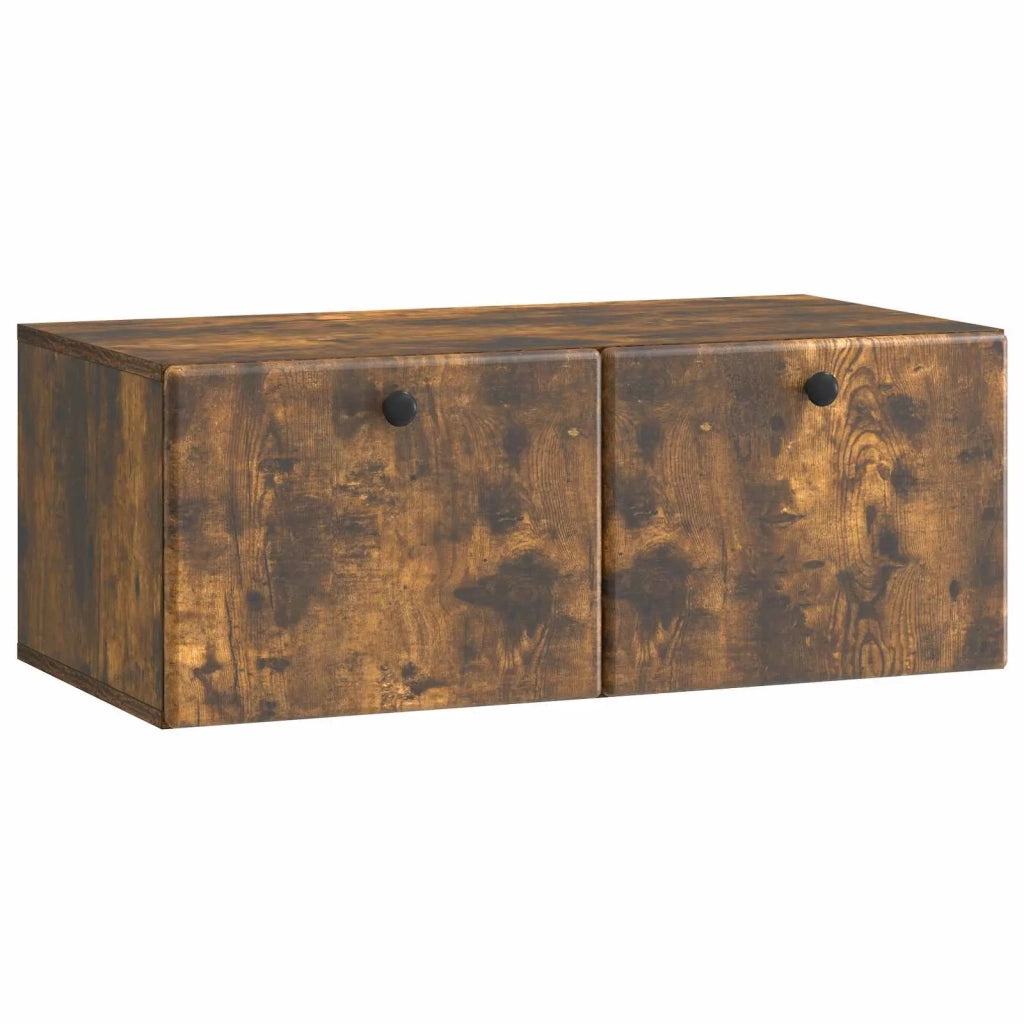 Mobile Porta TV da Muro 78,5 x 41 x 30 cm Rovere Fumo 899200