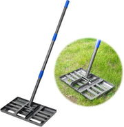 Egalizzatore per giardino con lama metallica da 152 cm - Egalizzatore robusto con bordi lisci - Supporta agevolmente la manutenzione del prato