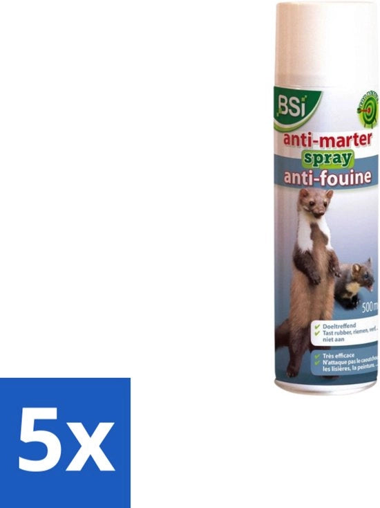 Spray Antimatterico per Auto e Casa - 500 ml - Confezione in Lotti - 5 pezzi