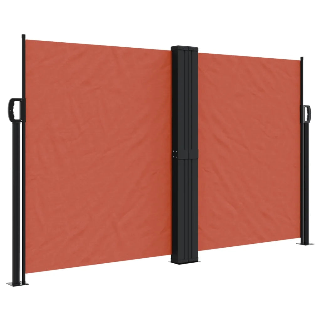 Tenda da Sole | Tenda parasole Laterale Retrattile Terracotta 140x1200 cm