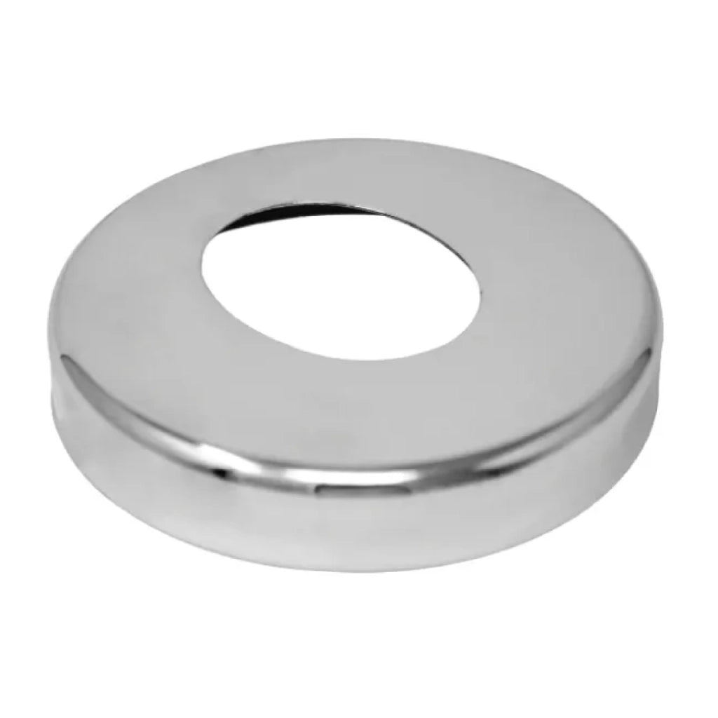ROSONE OVALE IN OTTONE CROMATO ø30   Idroweb