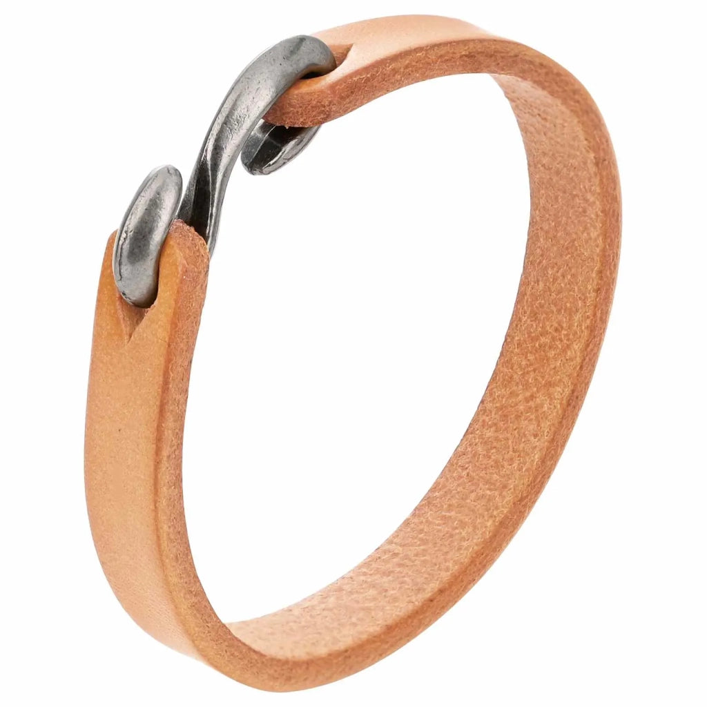 Cinturino in pelle Marrone Chiaro 1000 x 0,6 cm Pelle 42034246