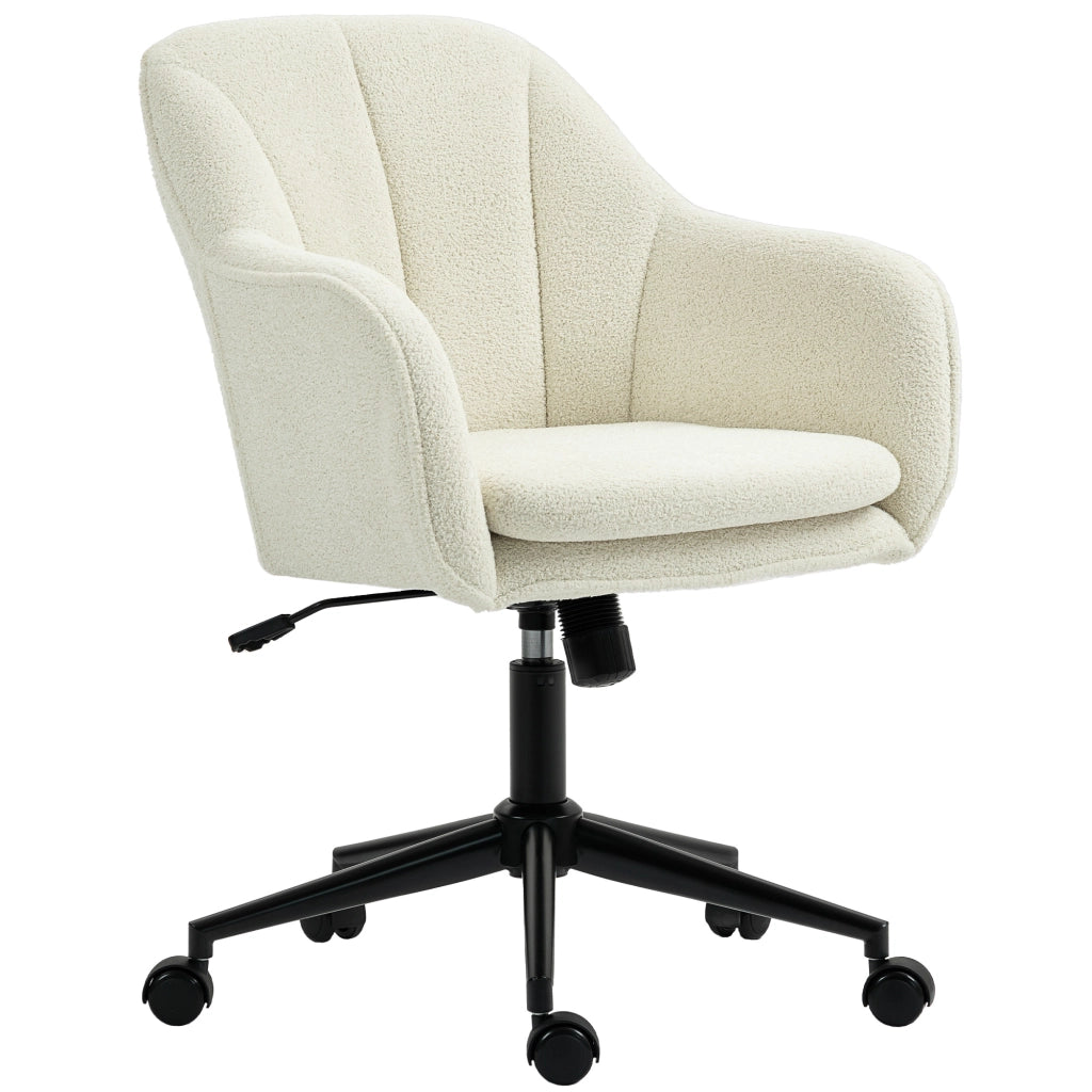 Sedia da ufficio ergonomica ¨C Minimal ¨C regolabile in altezza, girevole, beige