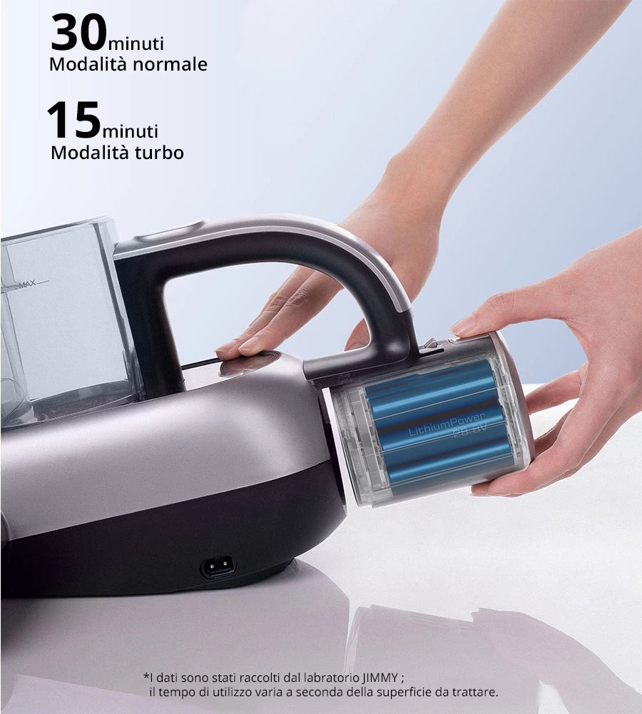Aspiratore portatile antiacari JIMMY BD7 Pro
