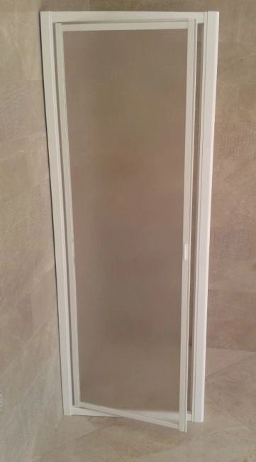 Box Porta Doccia in Acrilico - 1 lato, Apertura Battente Reversibile - Misura: 75 x h185 (AdattabilitÃ  73-78cm)