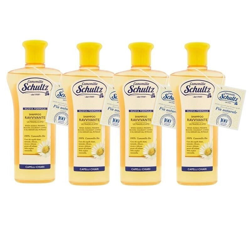 SCHULTZ SET 4 PEZZI SHAMPOO CAMOMILLA 250 ML