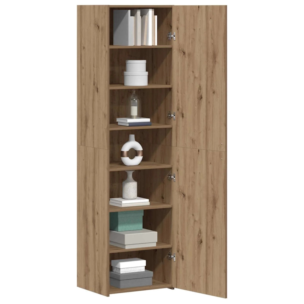 Credenza 2 pcs Rovere artigianale 50 x 42,5 x 185 cm 3365586