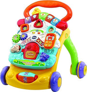 VTech Super Primi Passi Parlante 2 in 1 - Arancione, Primi Passi per Bambini con Sensore di Movimento e Sistema Frenante