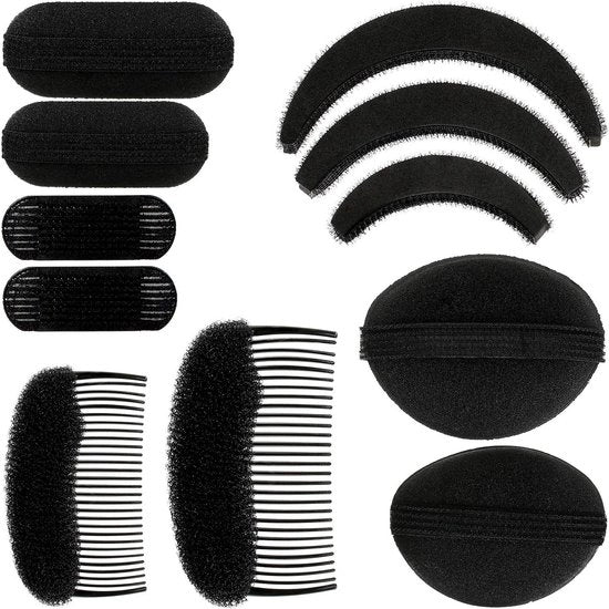 Set di Spazzole per Capelli da 11 Pezzi - Strumenti per Stile di Capelli