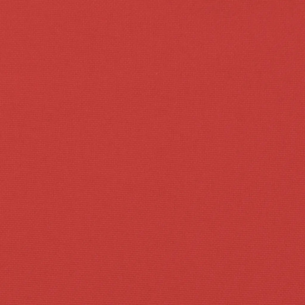 Cuscino per Pallet Rosso 50x50x12 cm in Tessuto 360431