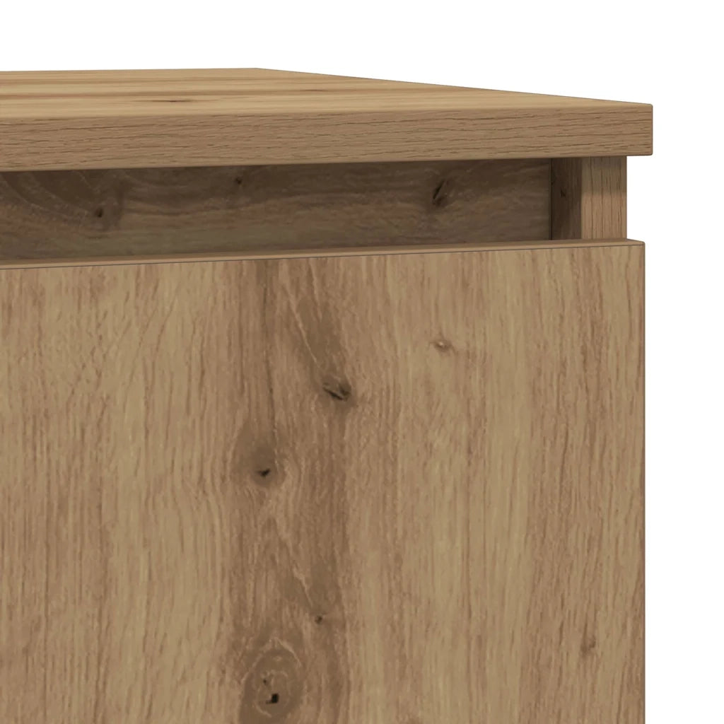 Credenza | Madia | Buffet da pranzo | Armadio da pranzo con Cassetto Rovere Artigianale 71x35x65 cm Truciolato