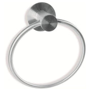 AandA Portasciugamani da parete ad anello in acciaio Inox