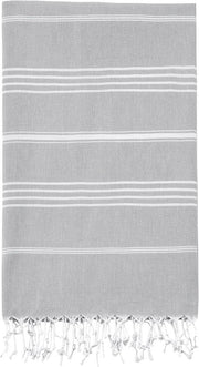 Peskemal di cotone 100% per asciugamento rapido, utilizzo in bagno, hammam, palestra e yoga, dimensione XL, colore grigio argento.
