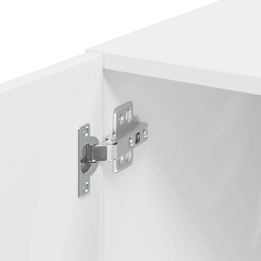 Armadietto a Muro | Mobile a Parete Bianco 50x42,5x40 cm in Legno Multistrato