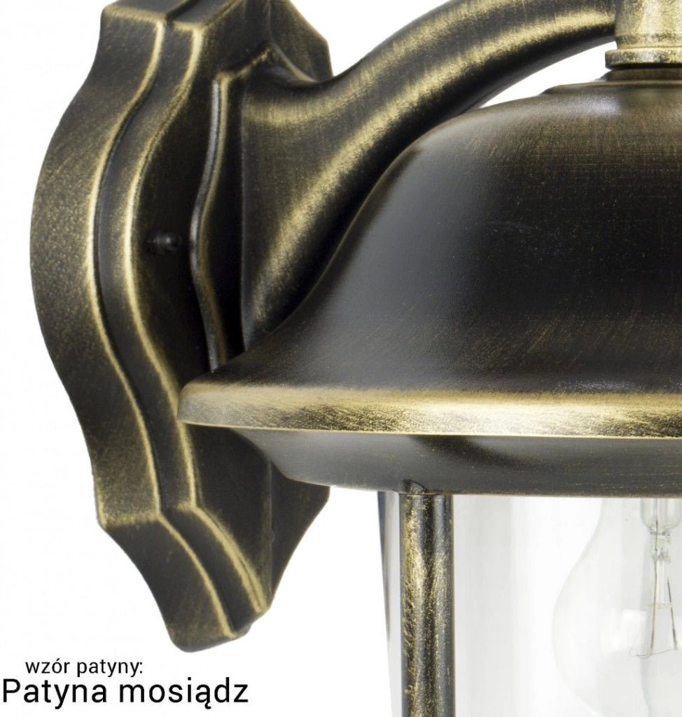 Applique esterna rétro nera E27 IP43 SU-MA Prince
