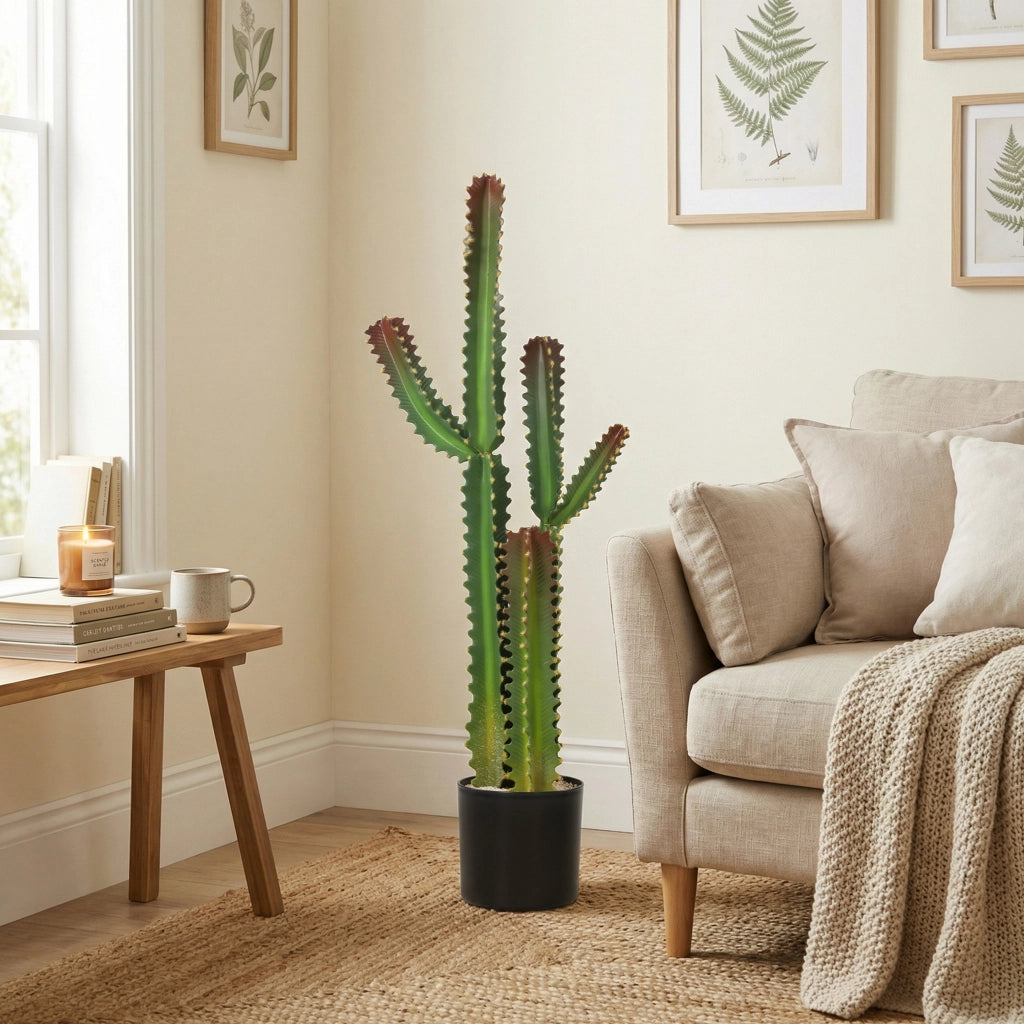 Albero Cactus Artificiale ¨C Minimal ¨C Verde 111 cm