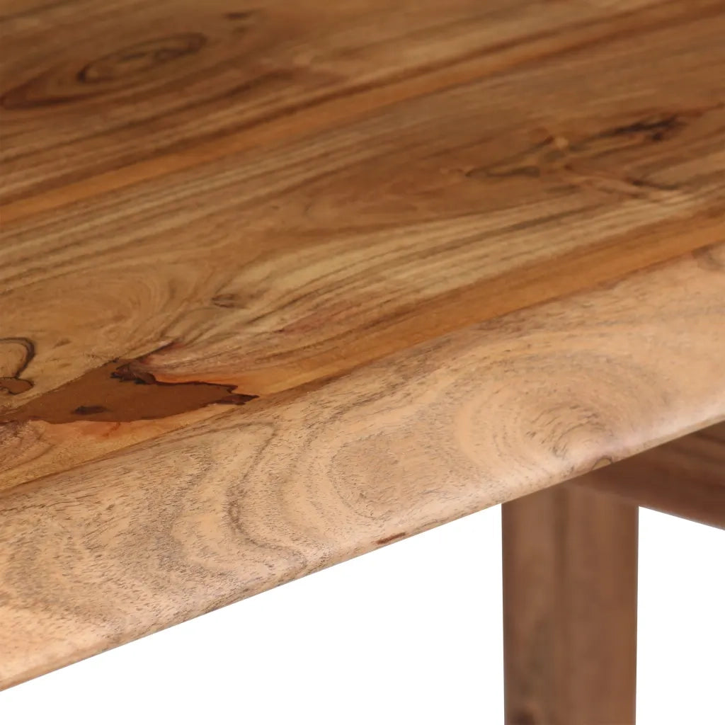 Scrivania | Scrittoio in Legno Massello di Acacia 110x50x76 cm