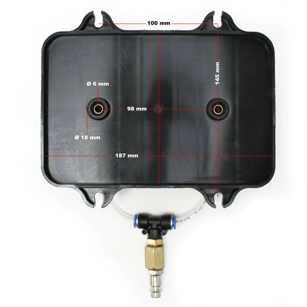 Kit di spurgo freni pneumatico per la sostituzione automatica del liquido freni 5 litri 16_0002702