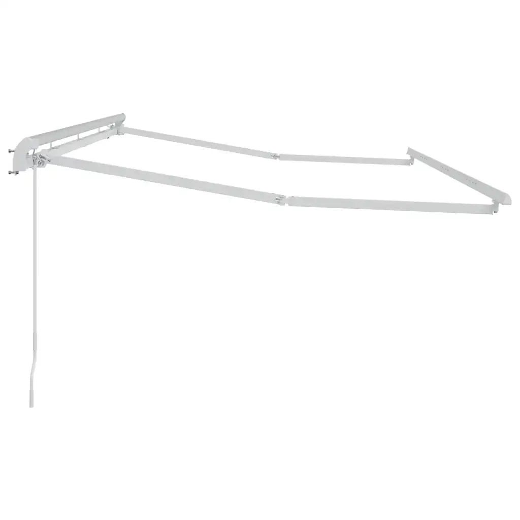 Struttura della tenda-Telaio per tenda da sole Bianco 4 x 2 m Metallo 131622