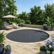 Copertura per piscina Nero 600 cm PE 42034625