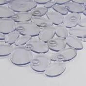 TAPPETO DOCCIA SASSOLINI 54X54 CM TRASPARENTE