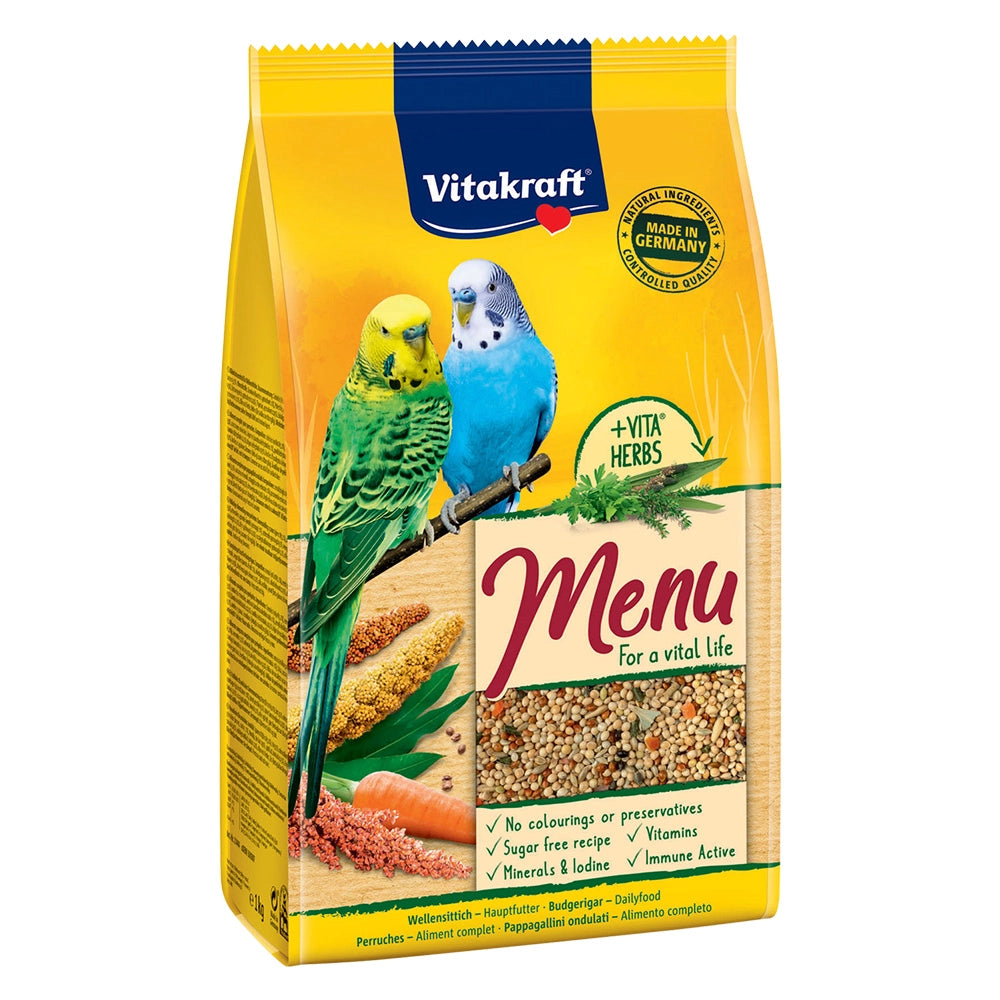 ALIMENTO PER UCCELLI 'menu pappagallini' kg. 1  - VITAKRAFT