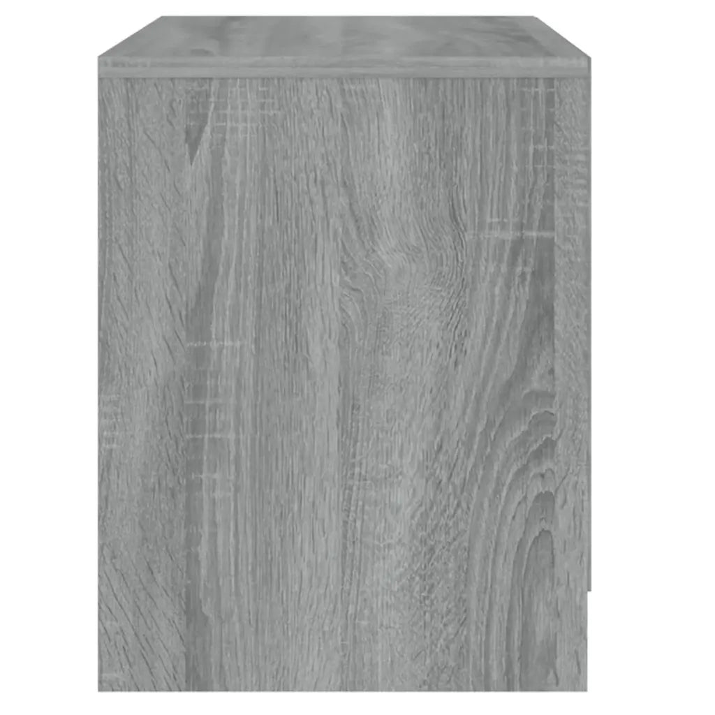 Comodino-Tavolino da notte Grigio Sonoma 45x34,5x44,5 cm in Truciolato