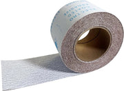 Schuurpapier a rullo con corso 180 - Ossidiana di alluminio - Linee di abrasione secca 93 mm - 12,5 m - Per legno/metallo/pittura - Elevata qualità - Rullo abrasivo