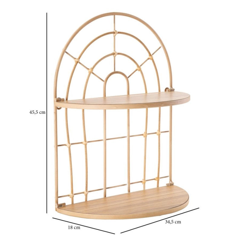 Mensola Doppia Arch cm 34,5x18x45,5