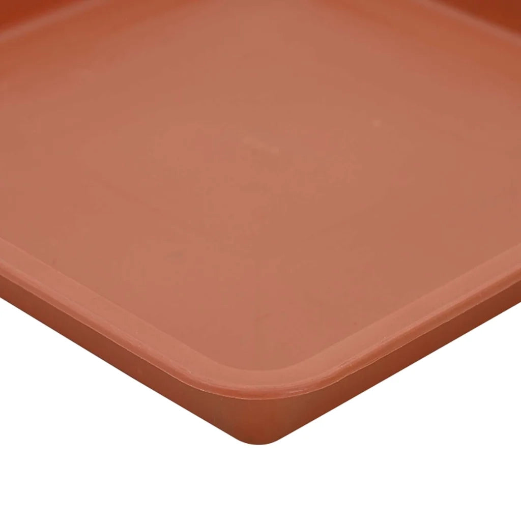 Vasi per Piante 6 pcs Rosso Mattone 43 x 43 x 33,5 cm Plastica 3403296