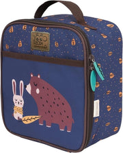 Tas Termico per Piccoli Bambini - Contenitore per Pane - 1 pezzo - Verde - Materiale Riciclato - 21x22x11 cm