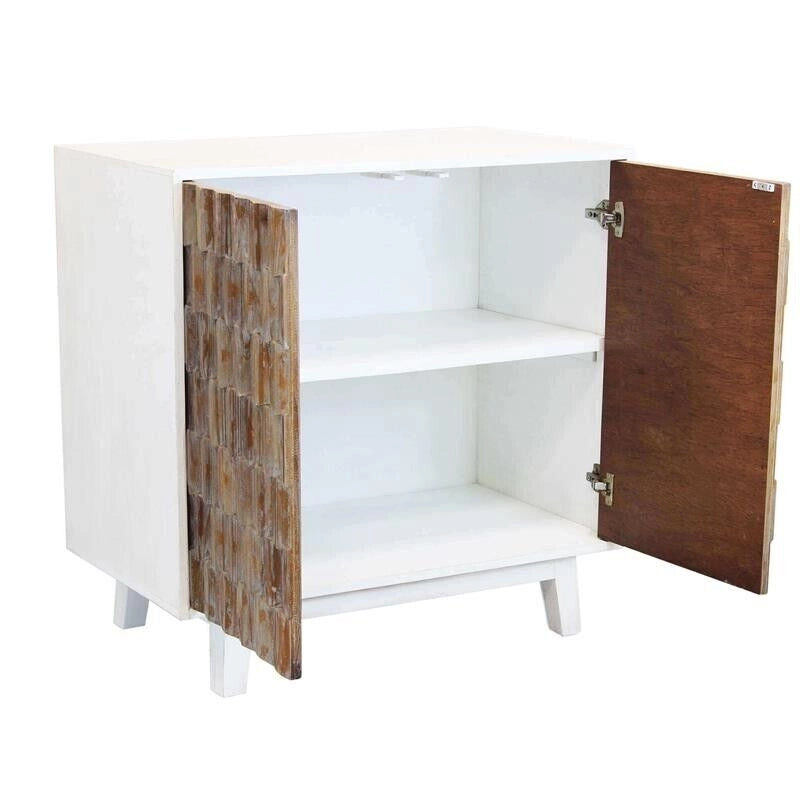 ANGUS MOBILE DA ARREDO CON 2 ANTE 90 X 50 X 89 CM BICOLOR
