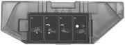 Contenitore di raccolta della polvere per sostituire la cassetta della polvere per la macchina aspirante X40 - Materiale ABS - Installazione facile - Peso ridotto 180 g - Contenitore della polvere per aspirapolvere
