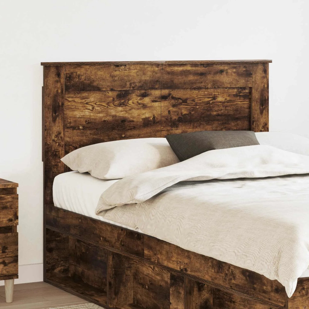 Testiera | Testata con Testiera | Testata Rovere fum¨¦ 120 cm Legno multistrato