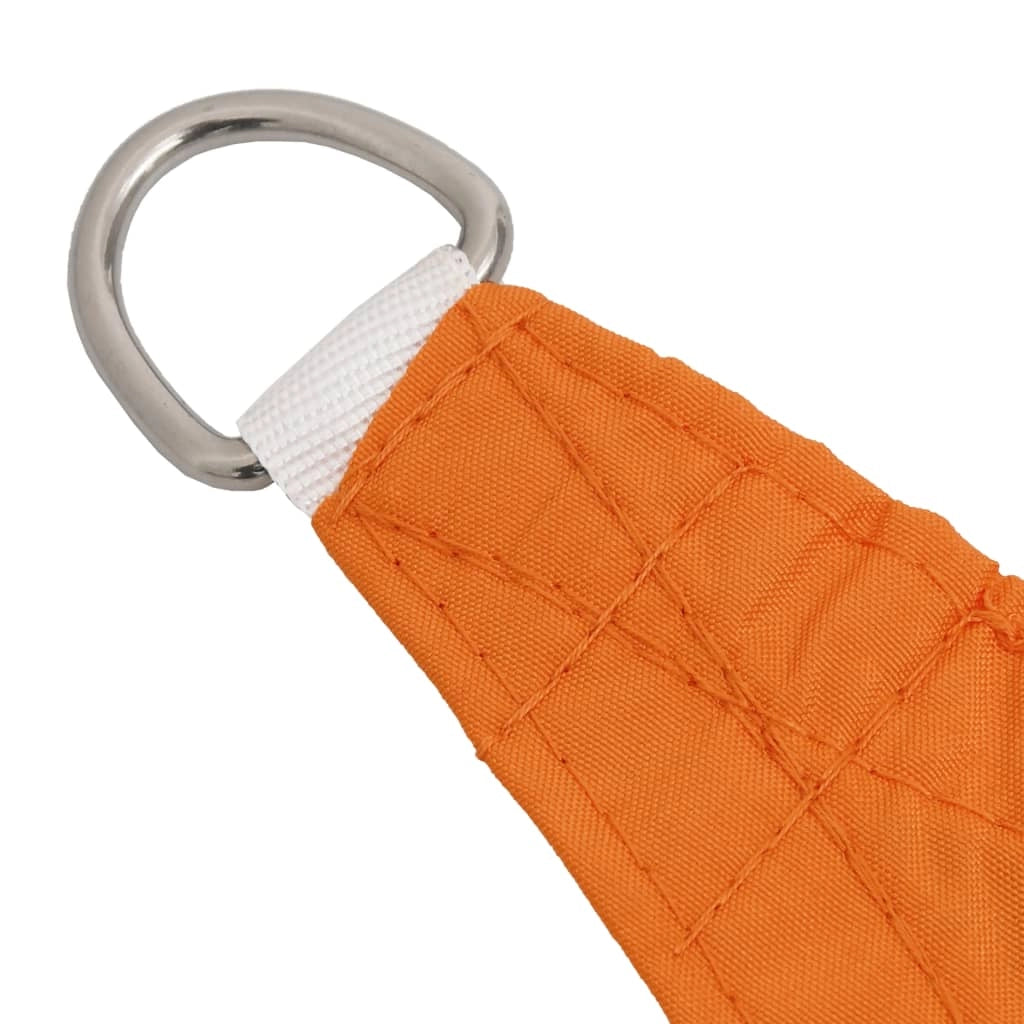 Vela ombreggiante/ombrellone quadrato 3,6 x 3,6 m in tessuto Oxford arancione 02_0009479
