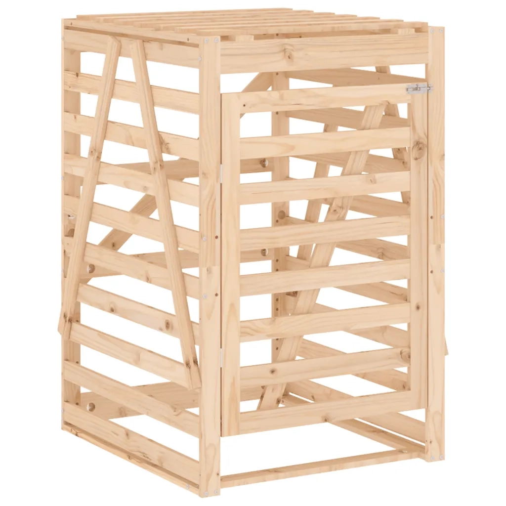 Copribidone 84x90x128,5 cm in Legno Massello di Pino
