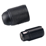 PORTALAMPADA FILETTATO E 14 - colore nero- 10 pezzi