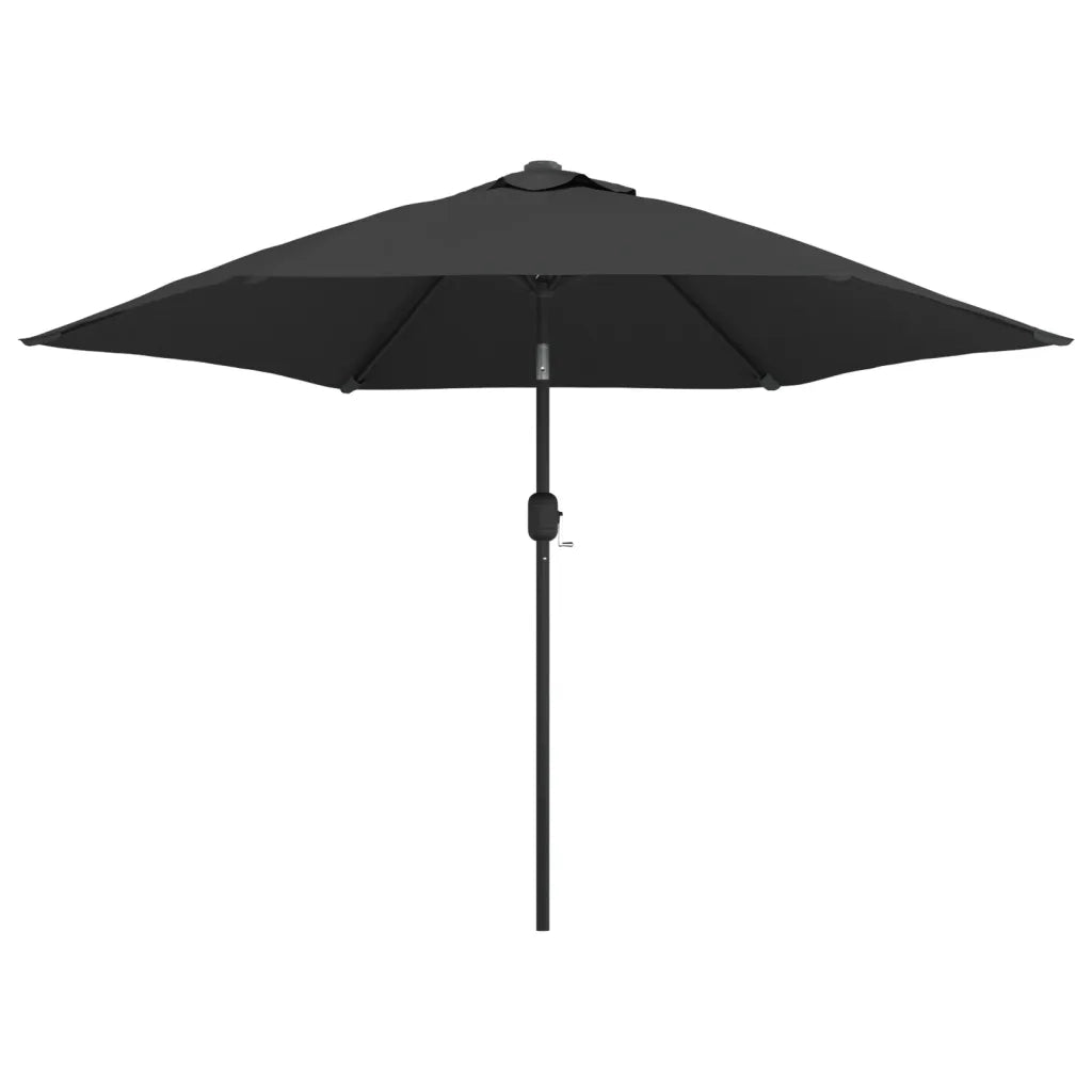 Ombrellone da Esterni-Ombrello da giardino con Palo in Metallo 300 cm Antracite