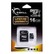 G.Skill Scheda Memoria SD 16GB SDHC C10 ASDH16GUICL10