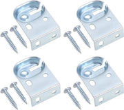 Montaggio di tende a rullo - Kit di riparazione - Materiale metallico - Acciaio galvanizzato - Per le pareti - Riparazione di parti - Ufficio - Casa - 4 pezzi - Adatto per - Acciaio - Viti