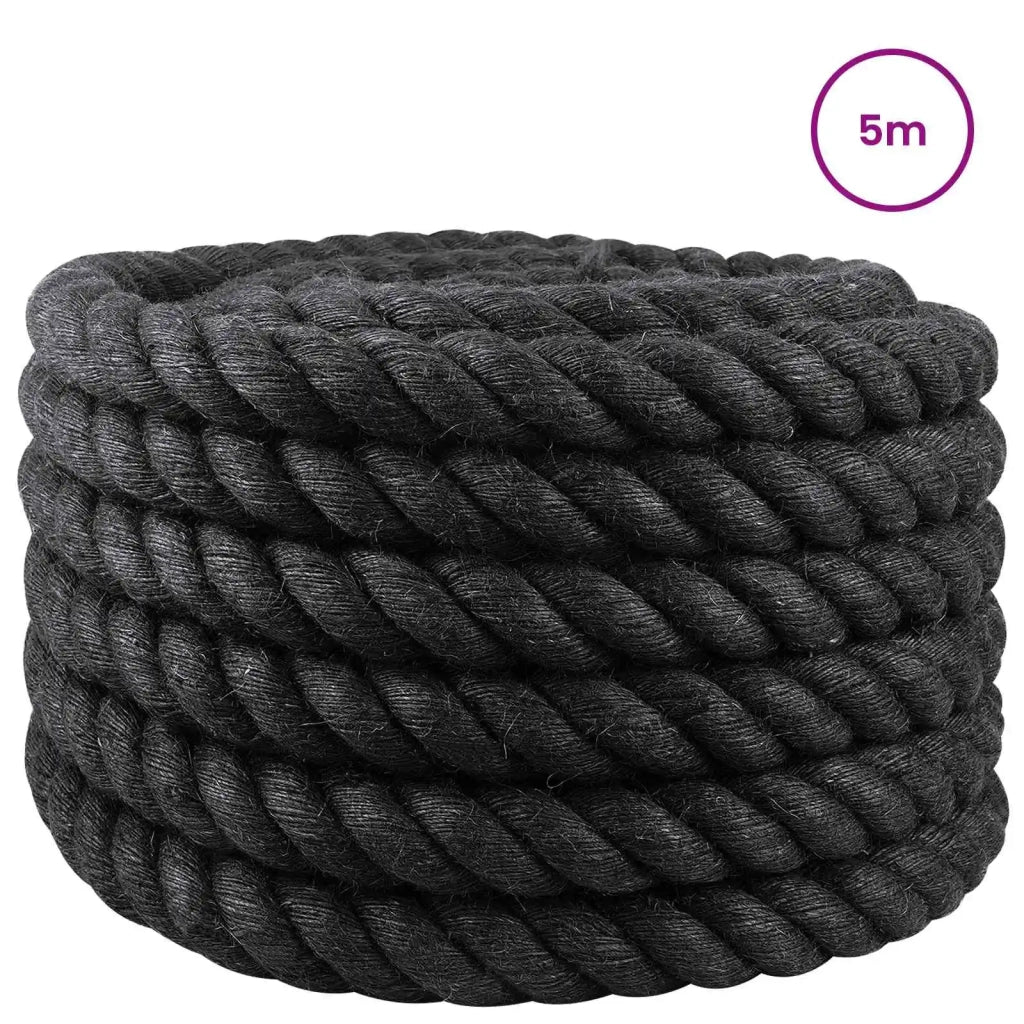 Corda di Juta 36 Nero 100% juta Tossa 42011636