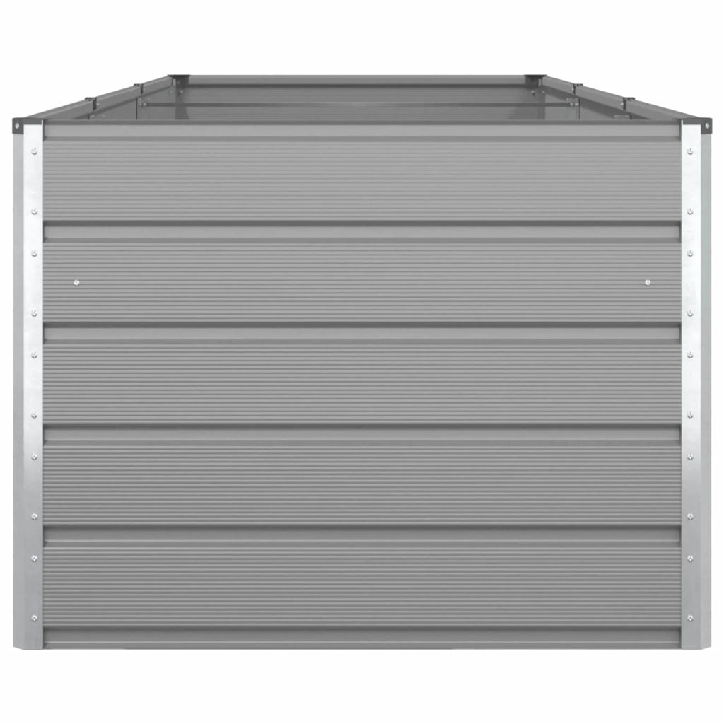 Fioriera Grigio chiaro 290 x 100 x 75 cm Acciaio zincato 42018170