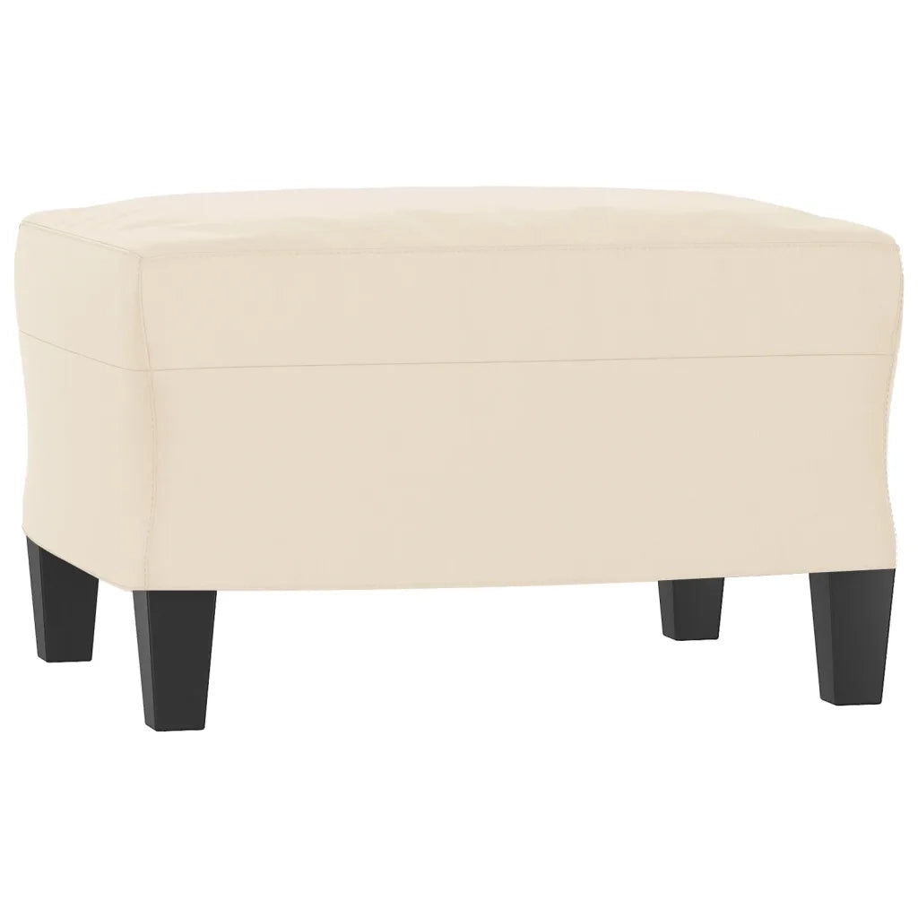 Set Divani 3 pz con Cuscini Beige in Tessuto Microfibra 3202337