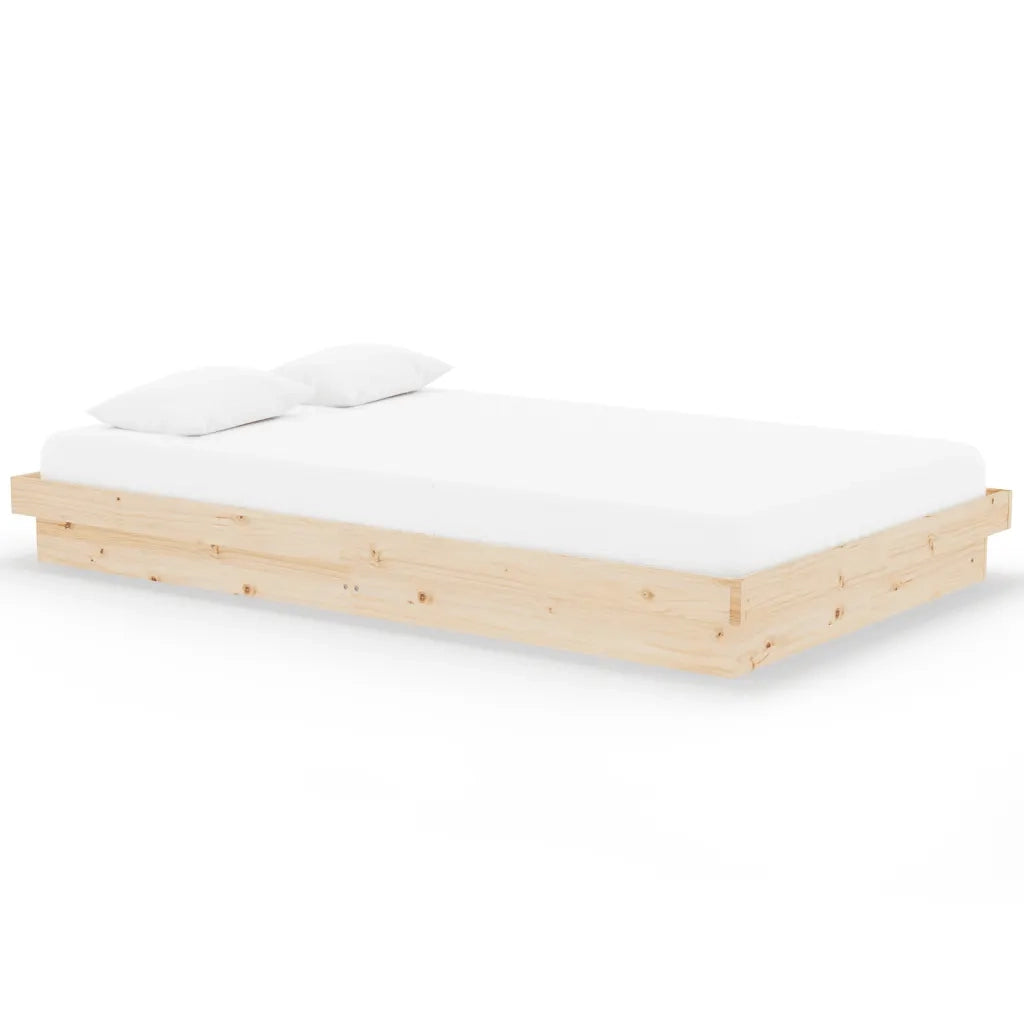 Giroletto-Struttura Letto in Legno Massello 120x200 cm 404936