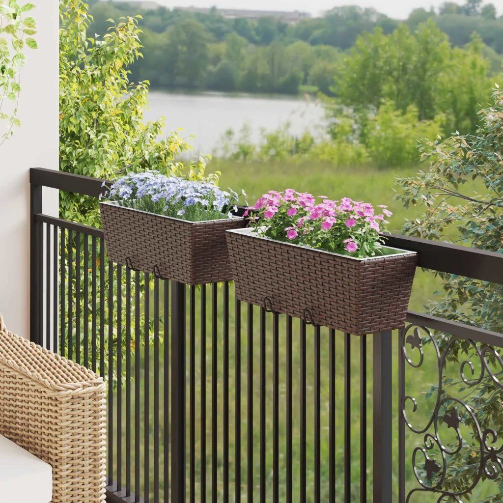 Ringhiera 2 pz 50 x 17 x 17 cm Metallo CFW3768591