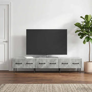Mobile TV con cassetto Grigio Cemento 147 x 34,5 x 30 cm 894938
